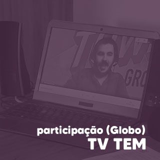Entrevista online na TV TEM com sócio fundador Murilo Santucci, sobre exportação.